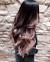 Black Hair With Pink Streaks
