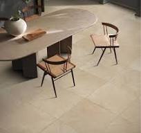 Mendoza Beige Stone Effect Rectified Porcelain Floor Tile - 600mm x 600mm