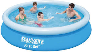 Fast Set Round Pool Without Pump 366 X 76 Cm Amazon De Garten