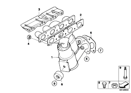 Maybe you would like to learn more about one of these? Original Parts For E90 320i N46 Sedan Exhaust System Exhaust Manifold With Catalyst Estore Central Com
