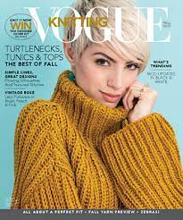 Ravelry is a community site, an organizational tool, and a yarn & pattern database for knitters and crocheters. Ravelry Vogue Knitting Fall 2019 Patterns