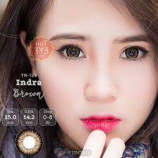 Kính Áp Tròng Indra Brown Tinteye Lens TN-126