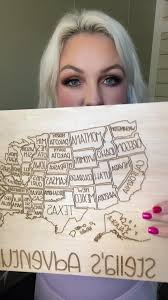 How cute is this baby map? 🗺🫶🏻 #baby #map #woodwork #halara