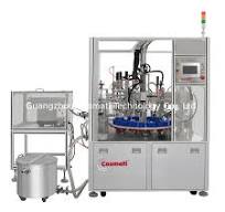 Automatic liquid hand sanitizer alcohol gel bottle filling ...