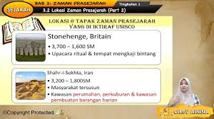 Zaman praaksara atau zaman prasejarah adalah zaman dimana manusia purba belum mengenal tulisan. Maksud Zaman Prasejarah Tingkatan 1