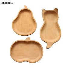 Kids christmas dinner plate (24cm). Creative Christmas Dinner Plates For Kids Wooden Children Tableware Wood Dish Plate Wooden Earing Utensils With Spoon And Fork Dish Plate Christmas Dinner Platesdinner Plates Aliexpress