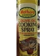 Mother S Choice 100 Extra Virgin Olive Oil Cooking Spray Calories Nutrition Analysis More Fooducate