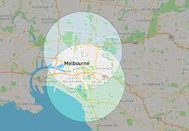 Use this 25km radius map from home as melbourne residents can't travel. This Nifty Website Is A Simple Way To Find The Overlap Between You And Your Mates Respective Five Kilometre Radiuses