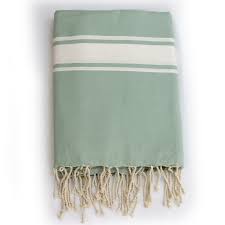 Grande Fouta Fouta Xxl 100 Coton Peigne Vert Amande 2m X 3 2m Jete De Lit Jete De Canape Drap De Plage