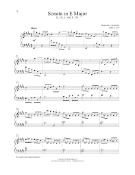 Of domenico scarlatti's 555 keyboard sonatas, 151 are in minor keys, and with 32 sonatas, d minor is the most often chosen minor key. Domenico Scarlatti Sonata In E Major K 531 L 430 P 535 Sheet Music Pdf Notes Chords Classical Score Educational Piano Download Printable Sku 195344