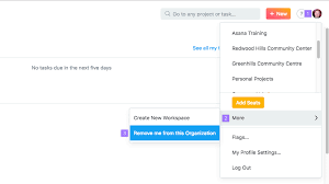 Setting Up An Organization In Asana Product Guide Asana