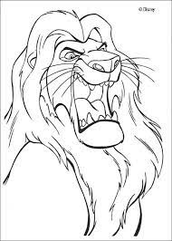 Lion king free coloring pages. Konig Der Lowen Disney Malvorlage Mufasa Coloring And Malvorlagan
