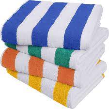 Free shipping on qualified orders. Large Beach Towel Pool Towel In Cabana Stripe 4 Pack 100 Cotton Easy Care Maximum Softness And Absorbency 30 X 60 By Utopia Towels Variety Amazon In Home Kitchen