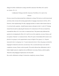 Jika pekerja terdiri daripada pekerja asing bukti penggajian perlu disertakan bersama dengan permit pekerja (work permit). Pdf Collaborative Writing In The Efl Classroom The Effects Of L1 And L2 Use