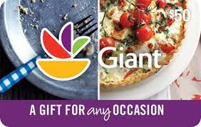 Giant food stores, llc is an american supermarket chain that operates stores in pennsylvania, maryland, virginia and west virginia under you have to choose helpline extension for card balance. Giant Food Landover 50 Gift Card Giftcardmall Com