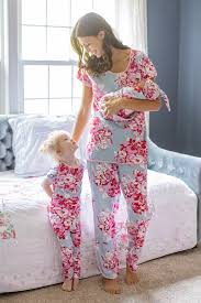 Baby Be Mine Maternity Mommy And Me Big Sister Olivia Maternity Nursing Pajamas Girls Pajamas And Matching Baby Swaddle Blanket Set Women S Clothing Clothing Ssdpolymers Com