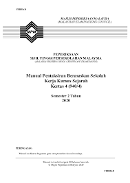 Cara buat dan contoh folio terbaik sejarah pt3 2017 di negeri tempat tinggal calon. Kerja Kursus Sejarah Stpm Research Papers Academia Edu