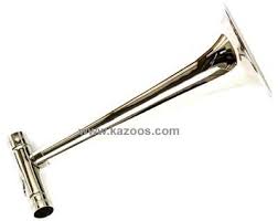 Kazoobie Metal Kazobo Metal Chrome Plating Horns