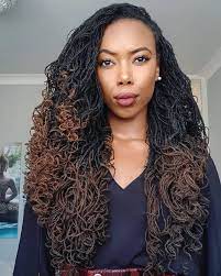 Protectivestyles On Instagram Stunning Lea Goldsmith Red Lips And Curls You Know I M Going Out Tonight Natural Hair Styles Hair Styles Locs Hairstyles