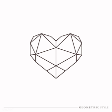 Black Geometric Style Heart Vector Free Image By Rawpixel Com Aew Geometric Heart Geometric Heart Tattoo Geometric Drawing