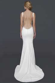 Satin Wedding Dress Wedding Gown Backless Wedding Dresses Backless Wedding Dress