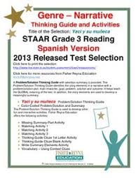 Tea has released selected test questions as well as administered test forms for all grades/subjects and courses. 44 Texas Spanish Staar Reading Ideas Staar Reading Staar Expository Text