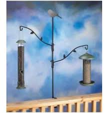 Bird Feeder Pole For Deck Railing Bird Feeder For Deck Railing Google Search With Images Bird Feeders Birds Hanging Bird Feeders
