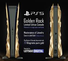 The 24k gold playstation ps5. Sony Ps5 Limited Edition With 20 Kilograms Of Solid Gold Letsgodigital