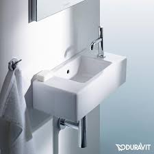 Duravit Vero Handwaschbecken Weiss Mit Wondergliss Mit 1 Hahnloch Rechts Duravit Waschtisch Garderobe