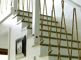 In this article, you will find 23 diy stair railing projects that you can diy from your home or workshop. Non Cheesy Nautical 12 Modern Rope Diy Decor Ideas Apartment Therapy