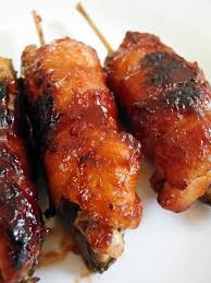 People will think you've made extra e. Spicy Chicken Bacon Diablo Skewers These Are So Good And Easy To Make I Cooked Them In Toaster Oven Rather Than Stand Outside In Recipes Food Spicy Chicken