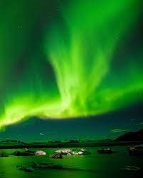 Sky Auroraboreali Northernlight Green Rock Stone Wallpapers Hd 4k Background For Android 4k Background Northern Lights Qhd Wallpaper