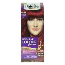 Auburn, like mahogany, is a mixture of red and brown hair color. Buy Schwarzkopf Palette Intensive Hair Color Cream 6 88 Ruby Red Online Shop Beauty Personal Care On Carrefour Uae