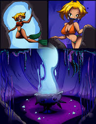 Tales of Mermaidification- (Bianca) - Hachimitsu's erotic comic - hot mermaid transformation unleashed