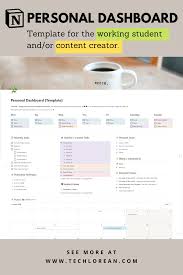Notion Template For The Working Student And Or Content Creator In 2020 Research Writing Notions Getting Things Done
