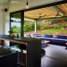 Each window has four panels that slide up and down independently. Multiglide Sliding Glass Door Systems Andersen Windows