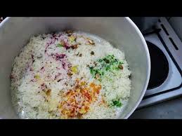 Choose from cardamom powder or rose water or kewra water (screw pine water).; Special Mutanjan Village Food Secrets Zarda Pakistani Traditional Sweet Dish Mutanjan Rice