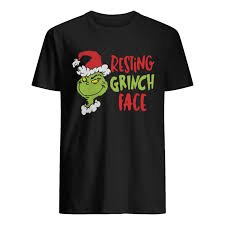 Dr Seuss Primark Resting Grinch Face Shirt Trend T Shirt