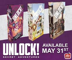 Secret adventures is now available in a big box format that includes 3 adventures. Asmodee Usa Unlock Secret Adventures Release Date May Facebook