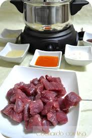 Esta Es La Fondue Que He Ganado En El Sorteo De Tito Y Juana De Su Blog Las Salsas De La Vida A Que Es Bonita No Veais Las G