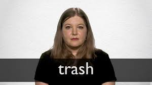 Trash definición y significado | Diccionario Inglés Collins