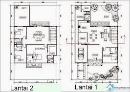 Desain rumah mewah modern 2 lantai jasa desain rumah. Desain Rumah Minimalis Type 60 2 Lantai Cek Bahan Bangunan