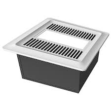 I unscrewed the plastic light casing on the bottom and removing the led light. Low Noise Bathroom Exhaust Fan With Led Light By Aero Pure At Lumens Com