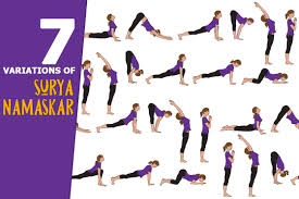 It is also called sun salutation. A Practical Guide To 7 Variations Of Surya Namaskar For Beginners Fitsri