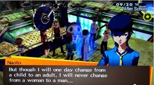 Online zabava dat persona 4 dating socijalna komunikacija naoto. Trans But Not Naoto Shirogane In Persona 4 Golden Play The Gay Away