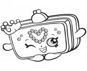 Two shoes shopkins coloring page. Shopkins Coloring Pages Printable