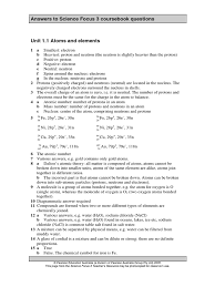 Maybe you would like to learn more about one of these? Science Focus 3 Coursebook Answers Plate Tectonics Atoms