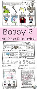 Find Some Fun And Simple Activities For Teaching R Controlled Vowels And Snag Up A Free Bossy R Worksheets Sampler In 2020 Teaching Phonics Phonics Phonics Worksheets