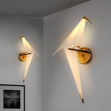 Maybe you would like to learn more about one of these? Post Modern Novelty Led Living Room Wall Sconces Origami Bird Style