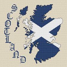 Cross stitching is enjoying a resurgence in popularity as crafters look for different ways to express their creativity. Scotland Map Flag Cross Stitch Kit Elite Designs
